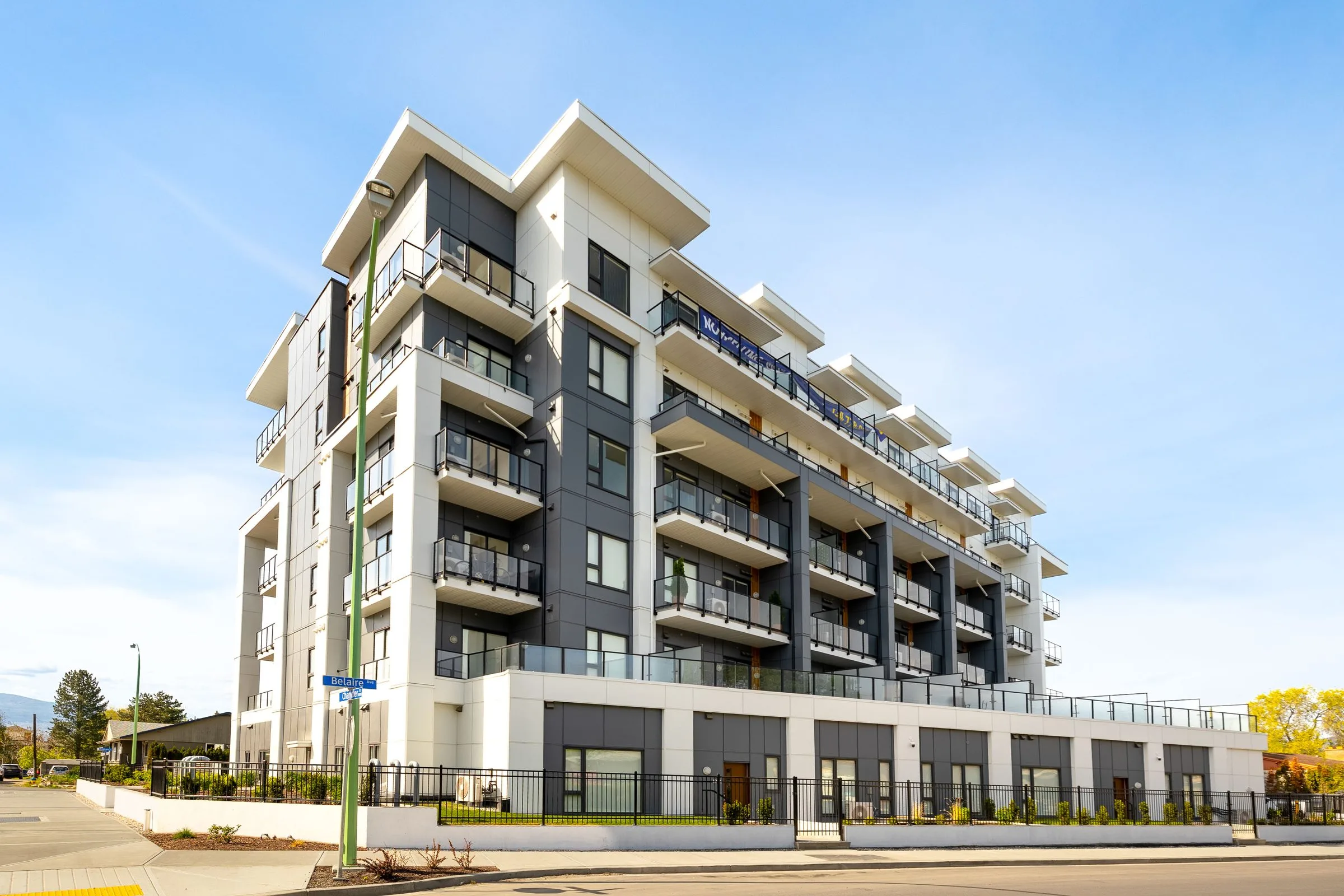 The Anacapri — a completed six-storey condominium building in Kelowna