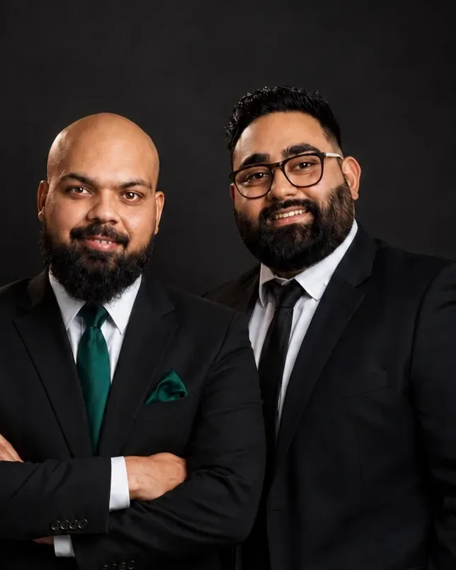 The Team Reach team — Ardee Sharma and Sunny Purba